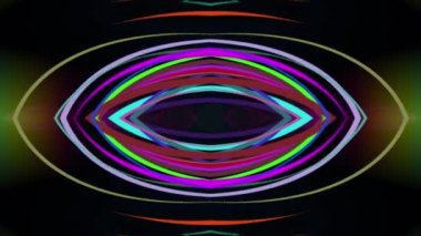 Soyut gökkuşağı güzel animasyon arka plan yeni kalite evrensel hareket dinamik animasyon renkli neşeli müzik video görüntüleri çizilmiş zarif hatları çizgili renk