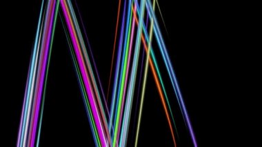 Soyut gökkuşağı güzel animasyon arka plan yeni kalite evrensel hareket dinamik animasyon renkli neşeli müzik video görüntüleri çizilmiş zarif hatları çizgili renk