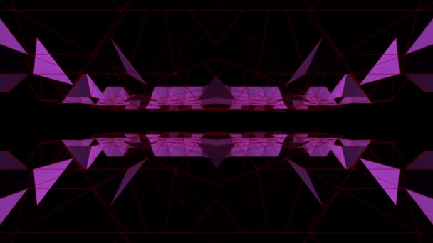 abstrait bas polygonal grotte vol sans couture boucle animation fond nouveau unique rétro belle dynamique cool agréable joyeuse vidéo 