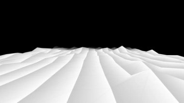 düşük Çokgen manzara sorunsuz döngü animasyon arka plan yeni benzersiz retro güzel dinamik serin güzel neşeli video görüntüleri üzerinde uçuş