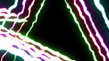 siyah arka plan sorunsuz döngü animasyon yeni kalite benzersiz doğa ışık efekti video görüntüleri gfd animasyonlu yıldırım cıvata uçuş