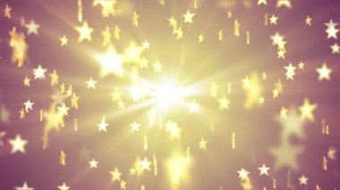 Shiny stars  random  moving fading animation light 
