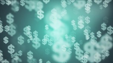 dolar işareti rasgele float animasyon arka plan yeni kalite retro vintage harfler numaraları finans neşeli video görüntüleri