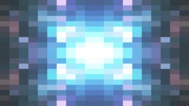 sorunsuz döngü animasyon arka plan yeni kalite evrensel hareket dinamik animasyon retro vintage renkli neşeli dans müzik video görüntüleri hareket soyut piksel blok