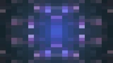 sorunsuz döngü animasyon arka plan yeni kalite evrensel hareket dinamik animasyon retro vintage renkli neşeli dans müzik video görüntüleri hareket soyut piksel blok