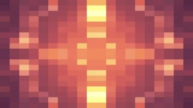 sorunsuz döngü animasyon arka plan yeni kalite evrensel hareket dinamik animasyon retro vintage renkli neşeli dans müzik video görüntüleri hareket soyut piksel blok