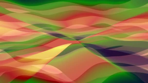 Soft waving abstract shiny color painting gentle flow animation background new quality dynamic art motion colorful cool nice beautiful video footage — Stock Video