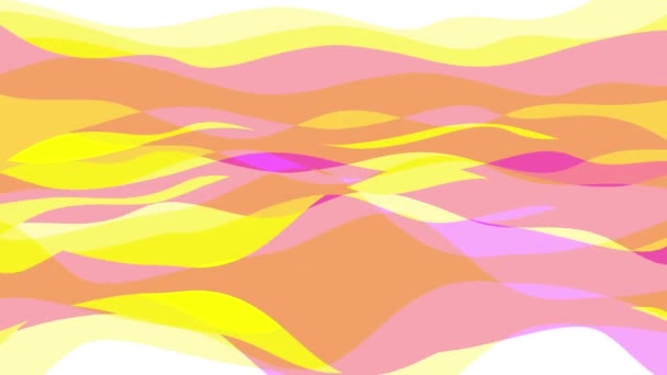 Puha hullámzó absztrakt színű festés gyengéd áramlás animáció háttér új minőségi dinamikus art motion színes hűvös szép szép videofelvétel — Stock videók