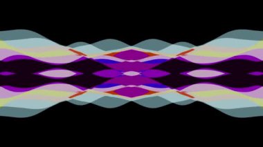 süs simetrik yumuşak renk hareketli dalgalar şekil desen animasyon arka plan sorunsuz döngü yeni kalite retro vintage tatil şekli renkli evrensel hareket dinamik animasyon neşeli video görüntüleri