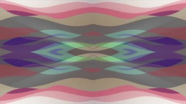 süs simetrik yumuşak renk hareketli dalgalar şekil desen animasyon arka plan sorunsuz döngü yeni kalite retro vintage tatil şekli renkli evrensel hareket dinamik animasyon neşeli video görüntüleri