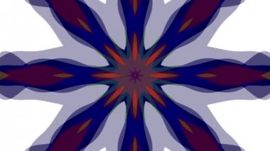 süs çiçek dürbünü hareketli şekil desen animasyon arka plan sorunsuz döngü yeni kalite retro vintage tatil şekli renkli evrensel hareket dinamik animasyon neşeli müzik video görüntüleri