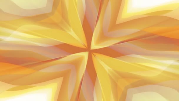 Ornamental symmetrical soft color moving cross shape pattern animation background seamless loop New quality retro vintage holiday shape colorful universal motion dynamic animated joyful video footage — Stock Video