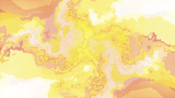 Digitale turbulent bewegende abstracte kleur schilderen naadloze loop animatie achtergrond nieuwe unieke kwaliteit kunst stijlvolle kleurrijke vrolijke cool leuk beweging dynamische prachtige videobeelden — Stockvideo