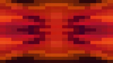 sorunsuz döngü arka plan animasyon yeni kalite evrensel hareket dinamik animasyon retro vintage renkli neşeli dans müzik video görüntüleri hareket soyut piksel blok