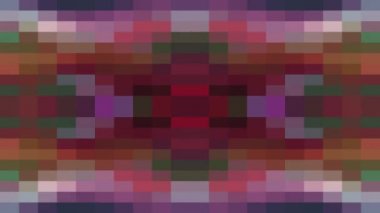 sorunsuz döngü arka plan animasyon yeni kalite evrensel hareket dinamik animasyon retro vintage renkli neşeli dans müzik video görüntüleri hareket soyut piksel blok