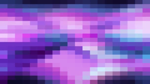 Abstrato Pixel Bloco Retro Movimento Fundo Nova Qualidade Universal Movimento — Vídeo de Stock