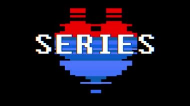 piksel kalp serisi kelime metin aksaklık girişim ekran sorunsuz döngü animasyon arka plan yeni dinamik retro vintage neşeli renkli video görüntüleri