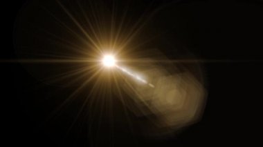 flash solma logo optik lens star için sarı ışık hareketli parlak animasyon döngüsü arka plan yeni kalite doğal aydınlatma lambası ışınları etkisi dinamik renkli parlak video görüntüleri fişekleri