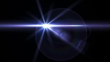 flash solma mavi ışıklar logo optik lens star için hareket parlak animasyon döngüsü arka plan yeni kalite doğal aydınlatma lambası ışınları etkisi dinamik renkli parlak video görüntüleri fişekleri