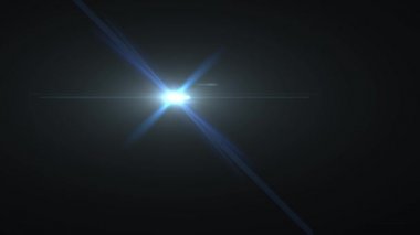 flash solma mavi ışıklar logo optik lens star için hareket parlak animasyon döngüsü arka plan yeni kalite doğal aydınlatma lambası ışınları etkisi dinamik renkli parlak video görüntüleri fişekleri