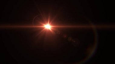 flash fading kırmızı ışıklar logo optik lens star için hareket parlak animasyon döngüsü arka plan yeni kalite doğal aydınlatma lambası ışınları etkisi dinamik renkli parlak video görüntüleri fişekleri