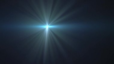 flash solma mavi ışıklar logo optik lens star için hareket parlak animasyon döngüsü arka plan yeni kalite doğal aydınlatma lambası ışınları etkisi dinamik renkli parlak video görüntüleri fişekleri
