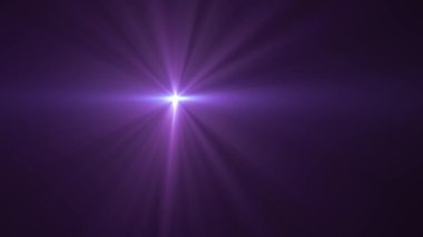 flash fading logo optik lens star için mor ışıklar hareketli parlak animasyon döngüsü arka plan yeni kalite doğal aydınlatma lambası ışınları etkisi dinamik renkli parlak video görüntüleri fişekleri