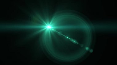 flash solma logo optik lens star için yeşil ışık hareketli parlak animasyon döngüsü arka plan yeni kalite doğal aydınlatma lambası ışınları etkisi dinamik renkli parlak video görüntüleri fişekleri