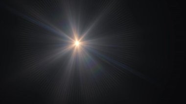 flash solma logo optik lens star için ışıkları hareket parlak animasyon döngüsü arka plan yeni kalite doğal aydınlatma lambası ışınları etkisi dinamik renkli parlak video görüntüleri fişekleri