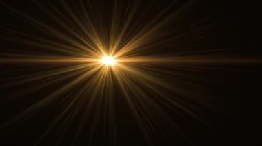 flash solma logo optik lens star için sarı ışık hareketli parlak animasyon döngüsü arka plan yeni kalite doğal aydınlatma lambası ışınları etkisi dinamik renkli parlak video görüntüleri fişekleri