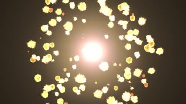 ateşli yıldız patlama flash parlak loopable animasyon sanat arka plan yeni kalite doğal aydınlatma lambası etkisi dinamik renkli parlak video görüntüleri ışınları