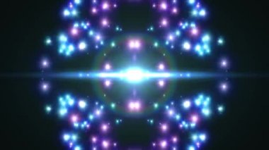 simetrik yıldız patlama flash parlak loopable animasyon sanat arka plan yeni kalite doğal aydınlatma lambası etkisi dinamik renkli parlak video görüntüleri ışınları