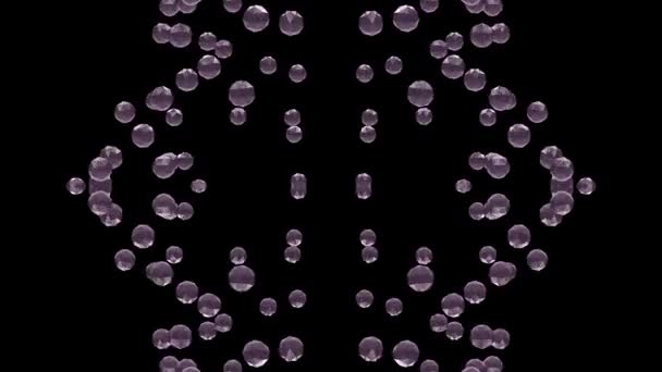 Cristales poligonales explosión animación fondo nueva calidad movimiento universal dinámico animado colorido alegre fresco vídeo metraje — Vídeos de Stock
