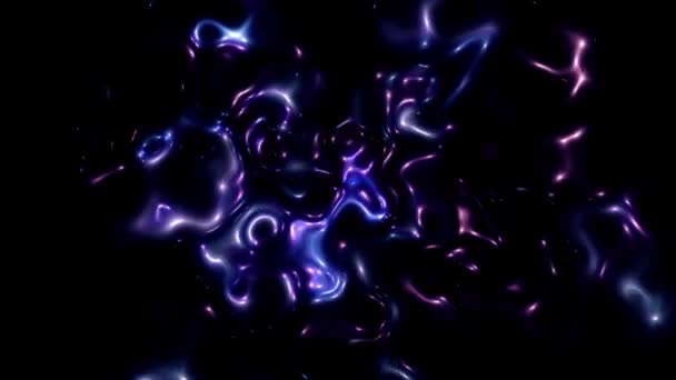 Buitenaardse energie kern licht glanzende loopbare animatie achtergrond nieuwe kwaliteit natuurlijke verlichting lamp stralen effect dynamische kleurrijke heldere videobeelden — Stockvideo