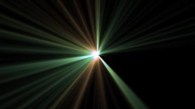 parlak bokeh sorunsuz döngü animasyon arka plan Sanat Merkezi yıldız Parlatıcı optik lens döner fişekleri - yeni kalite doğal aydınlatma lambası etkisi dinamik renkli parlak video görüntüleri ışınları