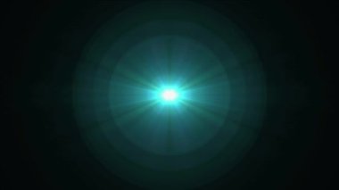 parlak bokeh sorunsuz döngü animasyon arka plan Sanat Merkezi yıldız Parlatıcı optik lens döner fişekleri - yeni kalite doğal aydınlatma lambası etkisi dinamik renkli parlak video görüntüleri ışınları