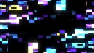 hızlı arıza girişim ekran arka planı için logo animasyon yeni kalite dijital seğirme teknoloji renkli video görüntüleri