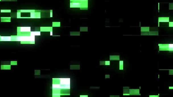 Быстрый глюк помех экран фона для анимации логотипа новое качество цифровой подергивания технологии красочные видео кадры — стоковое видео