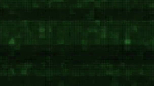 Écran LCD glitch bruit brouillage fond boucle pour logo animation nouvelle qualité numérique twitch technologie images vidéo colorées — Video