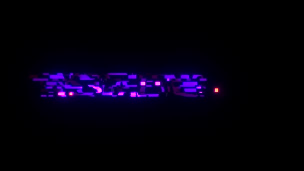 Cool neon glitch WELCOME text animation background logo seamless loop New  quality universal technology motion dynamic animated background colorful  joyful video — Stock Video © SBI #210318110