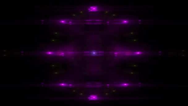 Alien migotanie flash flary animacji błyszczące muzyki tła nowe jakości naturalne oświetlenie lampy promieni efekt dynamicznego tańca jasny kolorowy materiału wideo — Wideo stockowe