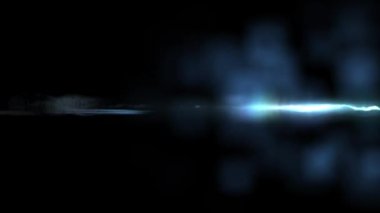 mavi yıldırım kalp nabız sorunsuz döngü parlak animasyon arka plan yeni kalite benzersiz doğa ışık efekti video görüntüleri fişekleri