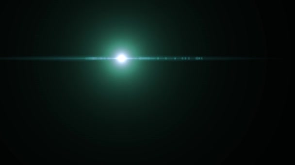Solan daire için logo animasyon optik lens yıldız ışıkları hareket parlak döngü arka plan yeni kalite doğal aydınlatma lambası ışınları etkisi dinamik renkli parlak video görüntüleri fişekleri — Stok video