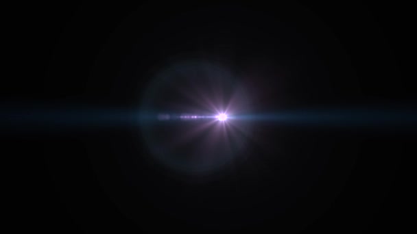 Flash ξεθώριασμα οριζόντια κίνηση ανάβει για λογότυπο λαμπερά animation βρόχο νέα ποιότητα φυσικού φωτισμού οπτικός φακός αστέρι φωτοβολίδες λάμπα ακτίνες επίδραση δυναμική πολύχρωμο φωτεινό βιντεοσκοπημένων εικονών υποβάθρου — Αρχείο Βίντεο