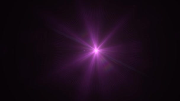 Flash, blaknięcie poziome przesłanie światła na logo animacji błyszczące pętli tle nowe jakości naturalne oświetlenie optyczny Race gwiazda Lampa promienie efekt dynamiczne kolorowe jasne wideo — Wideo stockowe