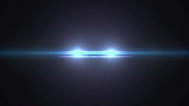 simetrik yatay hareketli ışıklar logosu parlak animasyon döngüsü arka plan yeni kalite doğal ışık optik lens yıldız fişekleri lamba ışınları etkisi dinamik renkli parlak video görüntüleri için solma flash