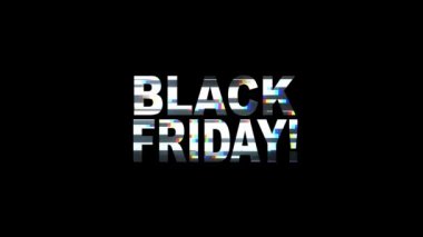 Neon aksaklık Black Friday metin animasyon arka plan logo sorunsuz döngü yeni kalite evrensel teknoloji hareketli dinamik animasyonlu arka plan renkli neşeli video cool