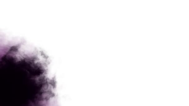 Lila rosa Splatterfleck Verbreitung turbulente bewegte abstrakte Malerei Animation Hintergrund neue einzigartige Qualität Kunst stilvoll bunt fröhlich cool schöne Bewegung dynamisch schöne Videomaterial — Stockvideo