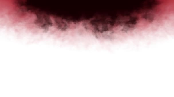 Rode inkt splatter vlek verspreiden turbulent bewegende abstracte schilderkunst animatie achtergrond nieuwe unieke kwaliteit kunst stijlvolle kleurrijke vrolijke cool leuk beweging dynamische prachtige videobeelden — Stockvideo
