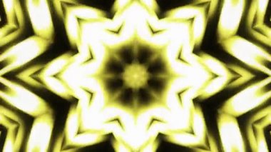 süs hafif sarı çiçek dürbünü desen animasyon sorunsuz döngü yeni kalite tatil doğal renkli evrensel hareketli dinamik neşeli müzik stok video